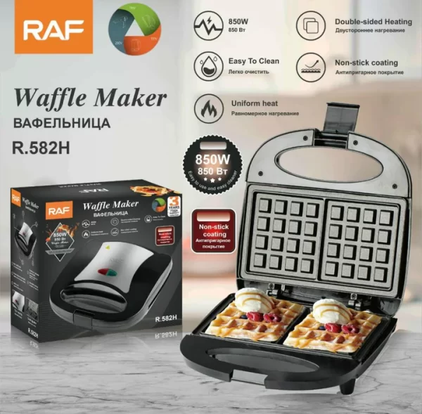 Raf Non-stick Electric Waffle Maker