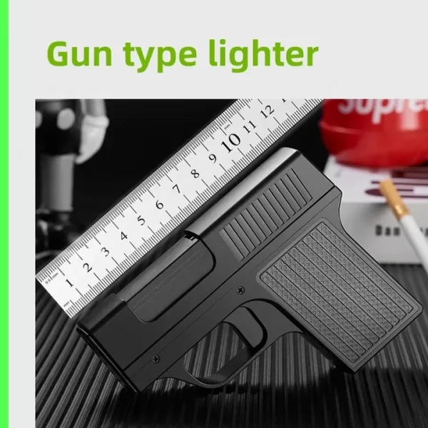 Pistol Lighter Torch Gas Gun Lighters Cigarette Case - Image 5