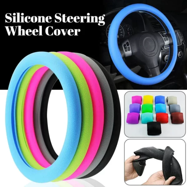 Universal Anti-slip Silicone Car Steering Wheel