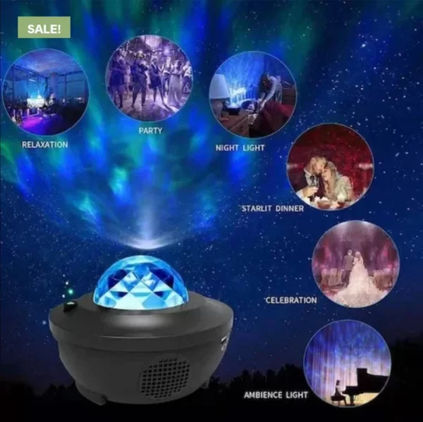 Galaxy Projector With Speaker - Image 3