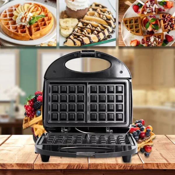 Raf Non-stick Electric Waffle Maker - Image 2