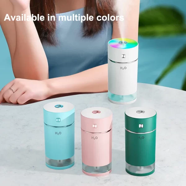 Air Humidifier Aromatherapy Colorful Lights USB - Image 6