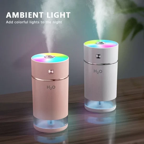 Air Humidifier Aromatherapy Colorful Lights USB - Image 2