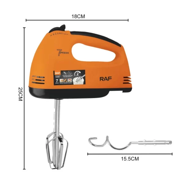 Raf Hand Mixer 260W - Image 5