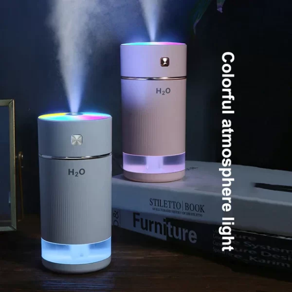 Air Humidifier Aromatherapy Colorful Lights USB - Image 3