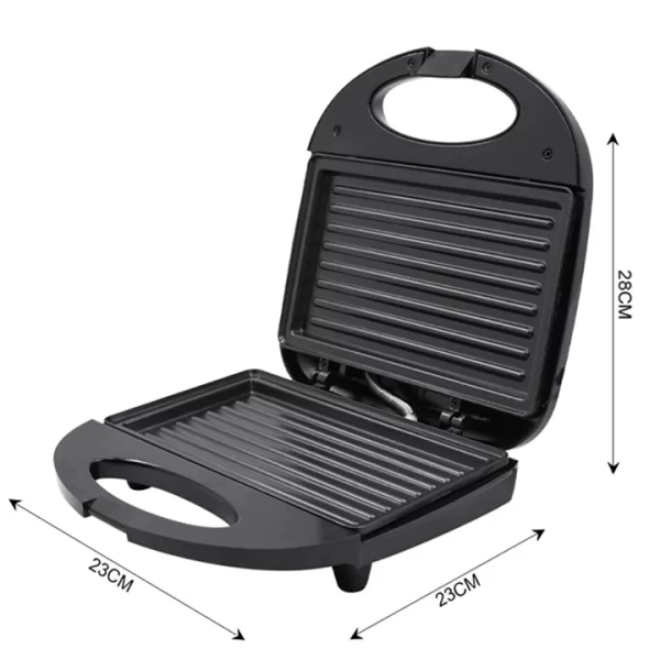 RAF Non-stick Sandwich Maker 850W - Image 4