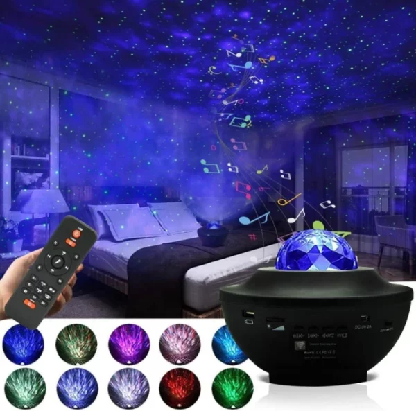 Galaxy Projector With Speaker - Image 2