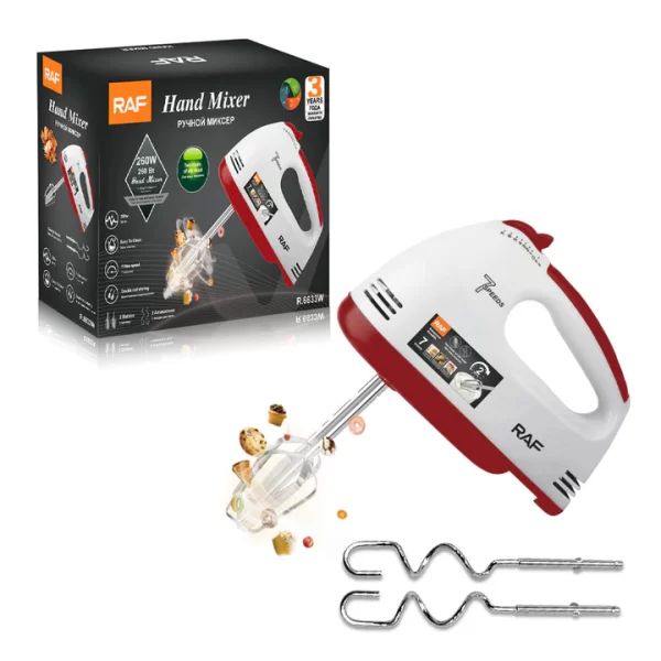 Raf Hand Mixer 260W - Image 4