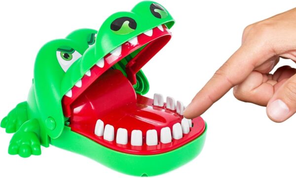 Large Crocodile Mouth Dentist Bite Finger