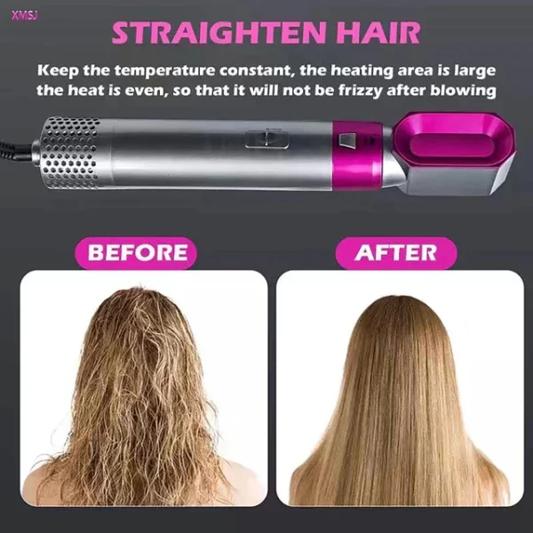 5 In 1 Hot Air Styler Hair Straightener - Image 4