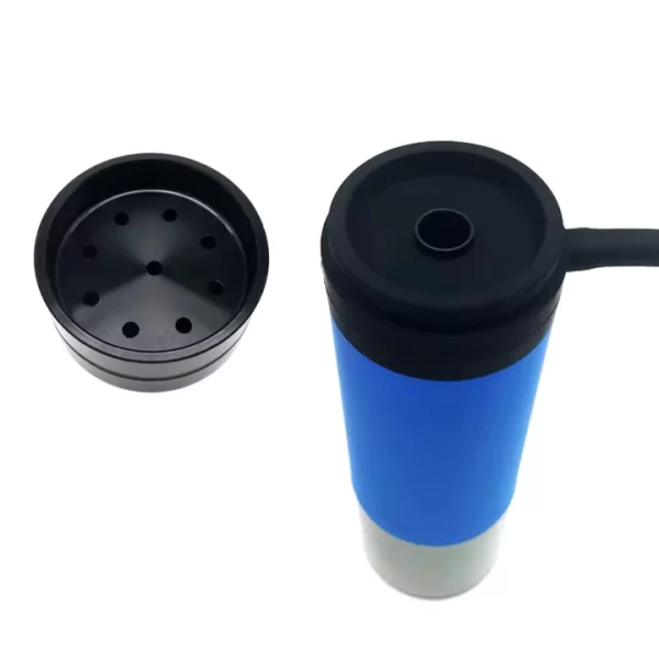 Portable Car Hookah Small Shisha (Black) - Image 3