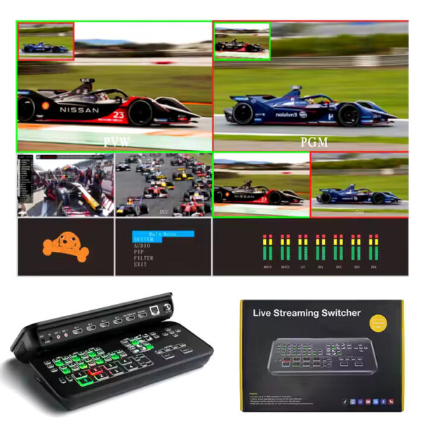 Video Mixer Switcher Live Streaming 4k - Image 2