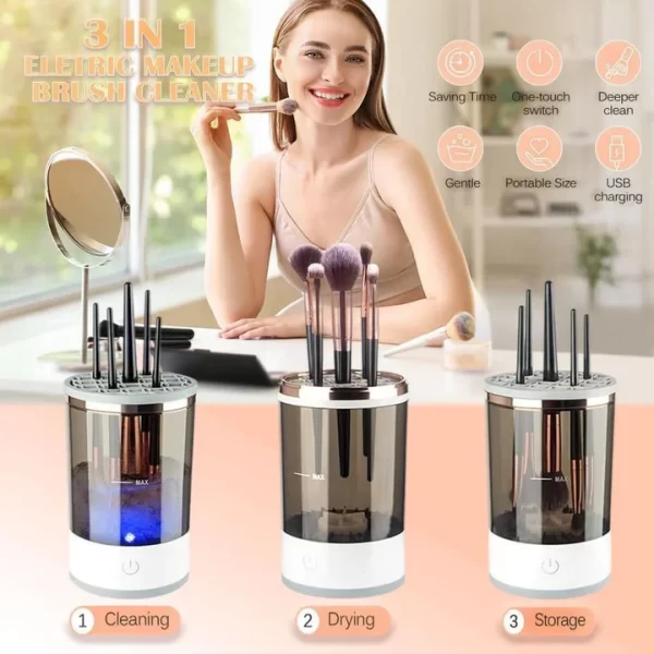 Electric Makeup Brush Cleaner - Image 2