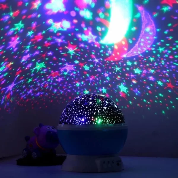 Star Master Dream Rotating Projection Lamp (Blue) - Image 3