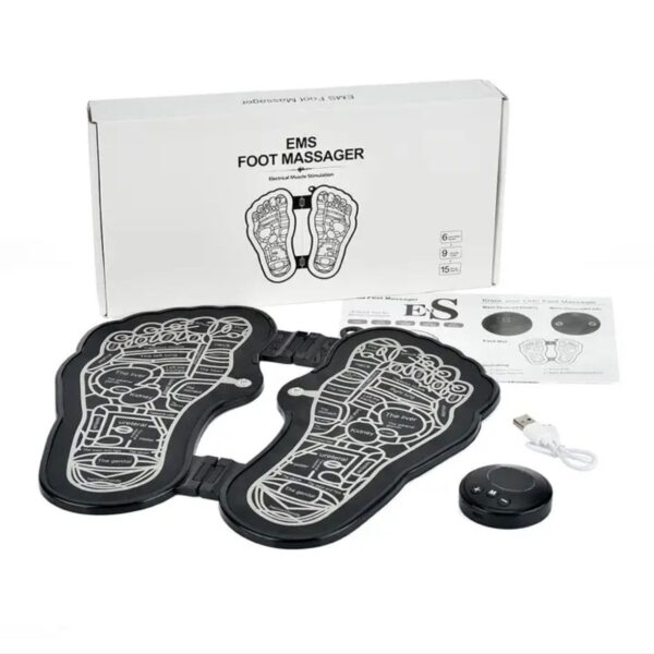 Electric EMS Foot Massager Pad Foldable USB Rechargeable - Image 2